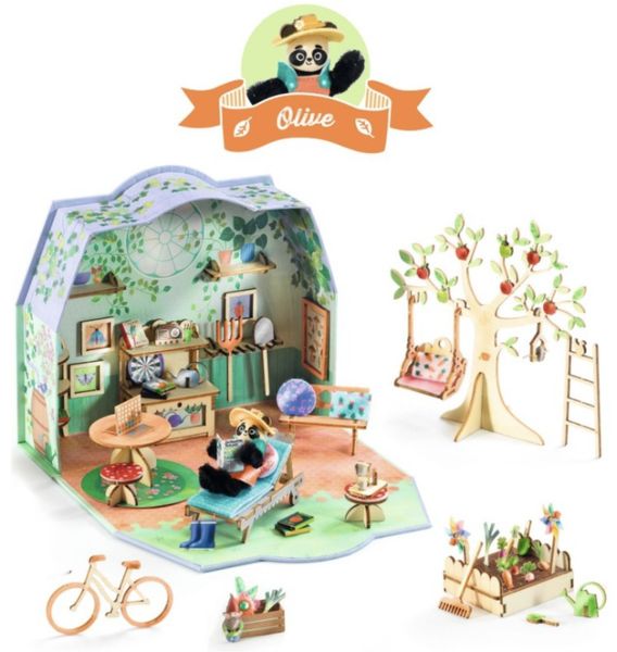 Maquette Olive Mi House Djeco